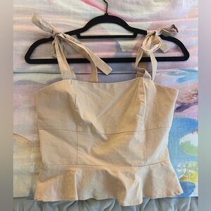 Gianni Bini shoulder tie top